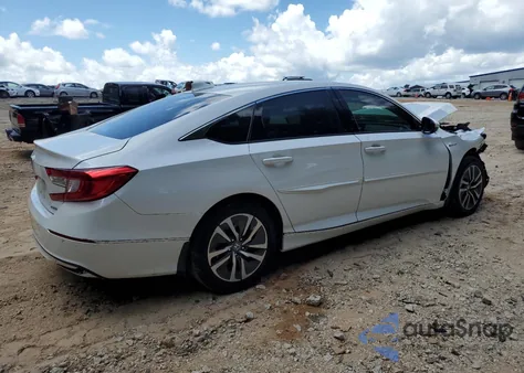 2021 Honda Accord Hybrid Exl from USA, damaged, VIN 1HGCV3F58MA022770